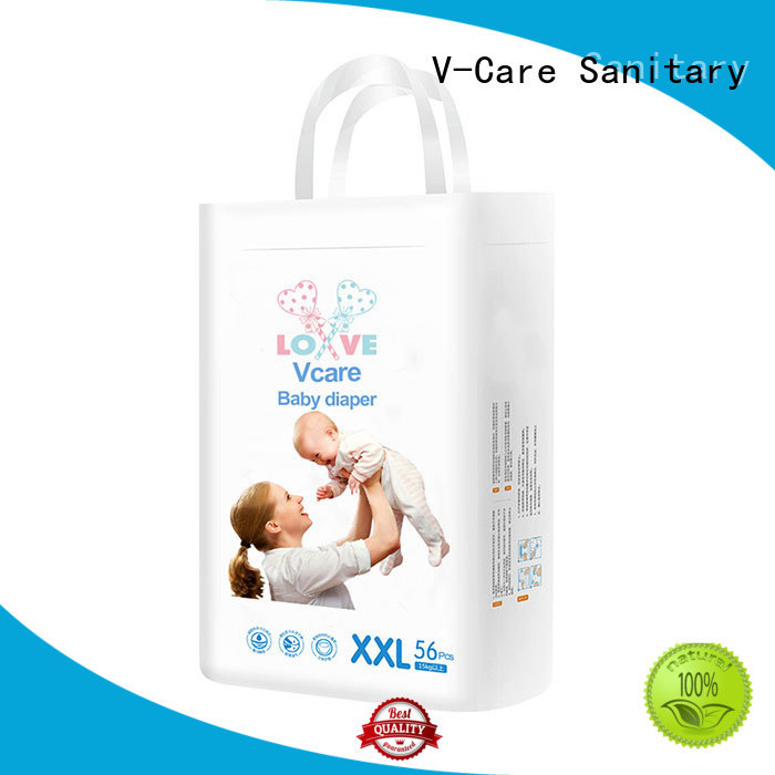 V-Care newborn diapers factory for sale