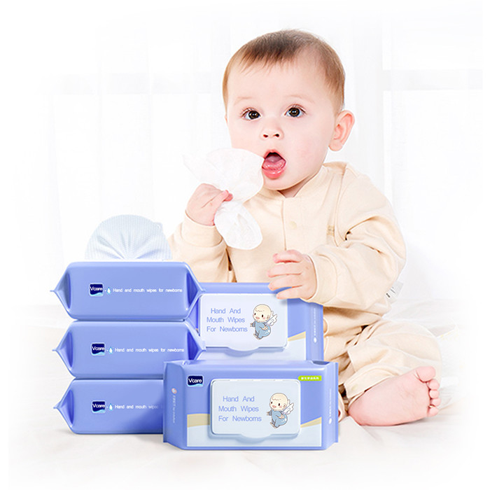 OEM Alcohol Free Baby Wet Wipes Wholesale Supply