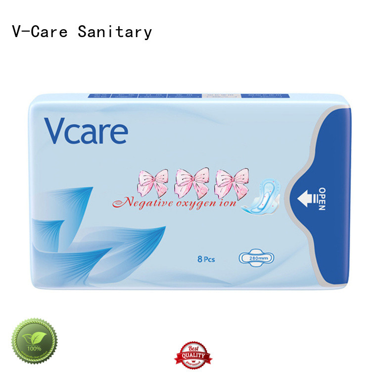 V-Care ultra thin cheap sanitary pads with custom services for business