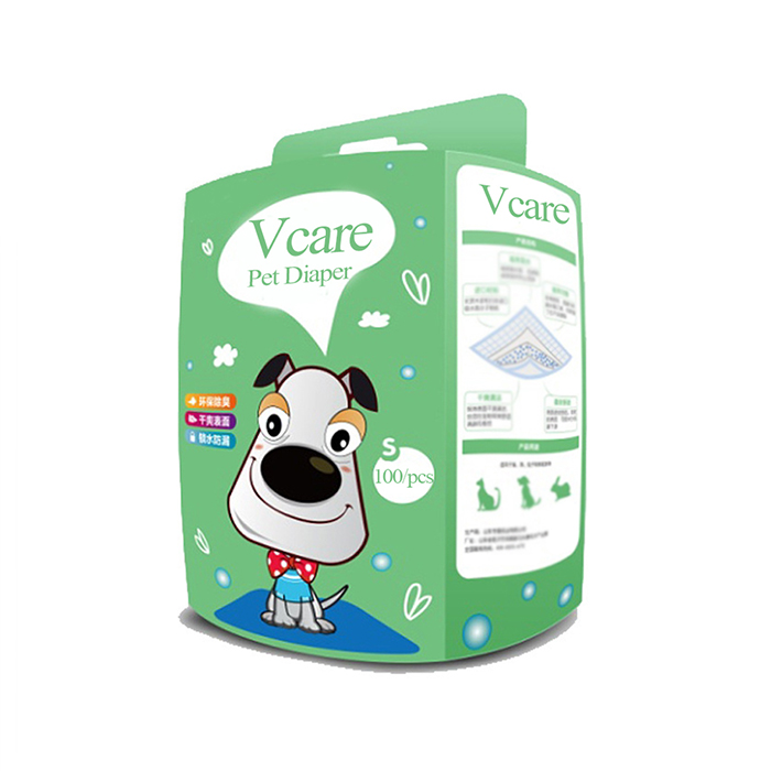 Dog male biodegradable diapers in bulk, disposable pet nappies with oem