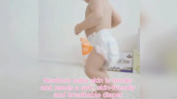 Chinese factory OEM custom printed baby diapers