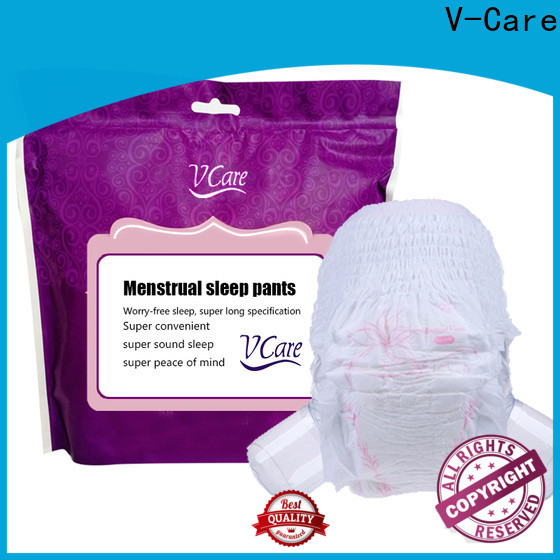 V-Care breathable latest sanitary pads factory for women