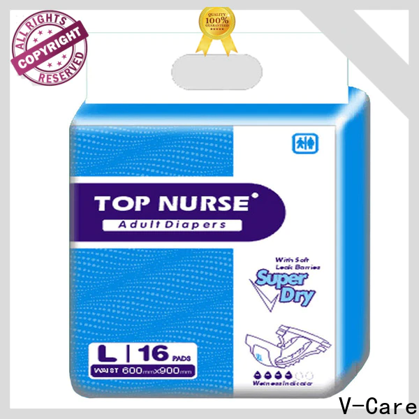 V-Care comfortable adult diapers supply for sale