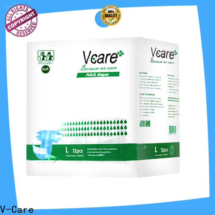 V-Care custom new adult diapers manufacturers for sale