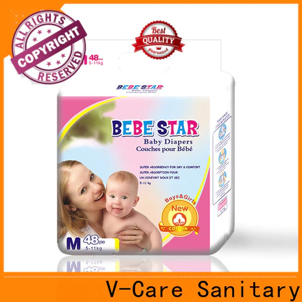 V-Care high-quality cheap newborn diapers for business for baby