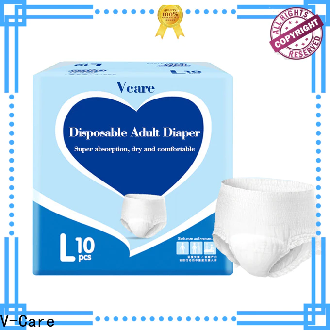 V-Care absorbency best adult pull ups factory for adult