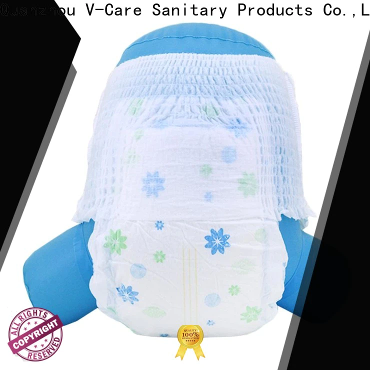 V-Care custom infant nappies factory for sale