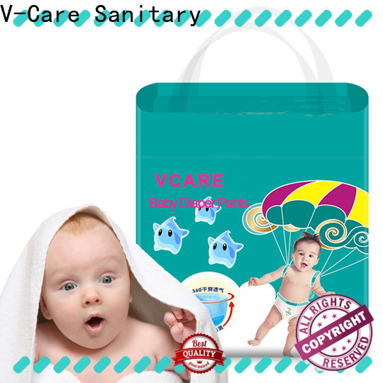 V-Care breathable good baby diaper suppliers for sleeping