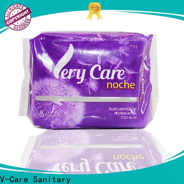 V-Care custom best sanitary towels with custom services for ladies