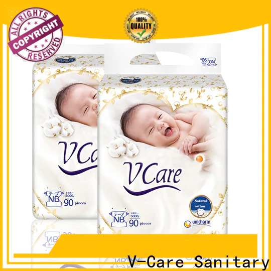 V-Care custom new born baby diapers manufacturers for baby
