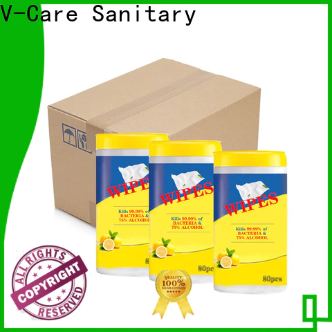 V-Care latest water wet wipes manufacturers for men