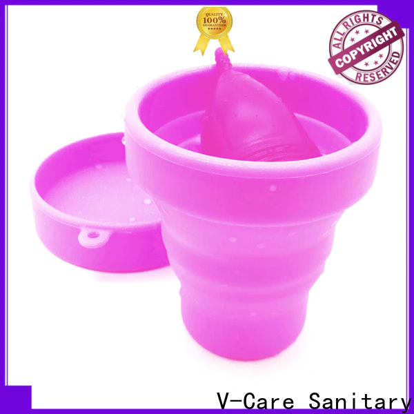 V-Care best rated menstrual cup supply for business