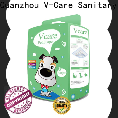 V-Care custom disposable pet diapers supply for sale