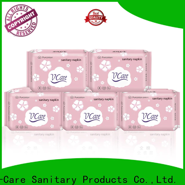 V-Care sanitary towel with custom services for women