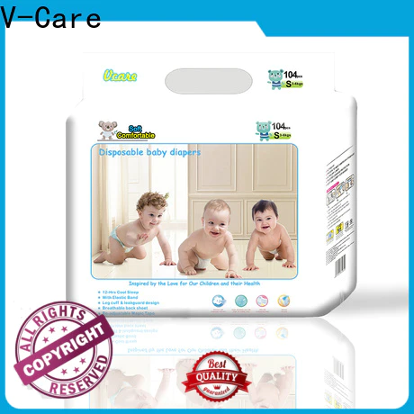 V-Care custom baby pull up diapers manufacturers for children