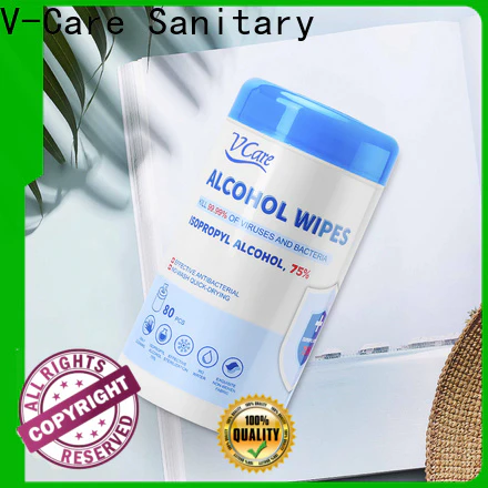 V-Care cheap wet wipes manufacturers for men