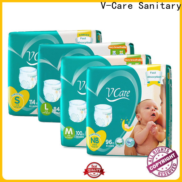 V-Care newborn disposable diapers suppliers for sleeping