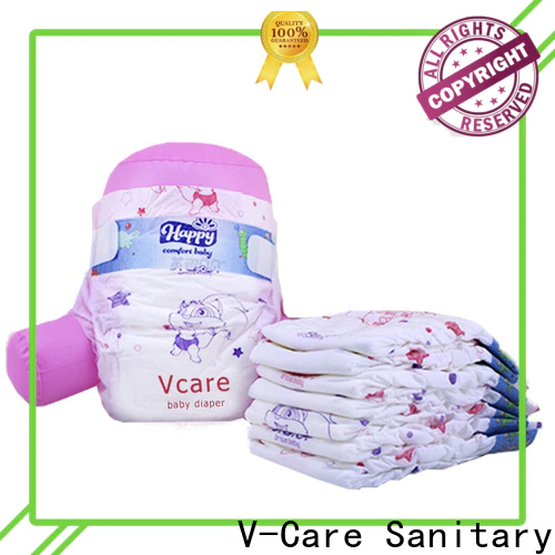 V-Care custom newborn disposable diapers supply for sleeping