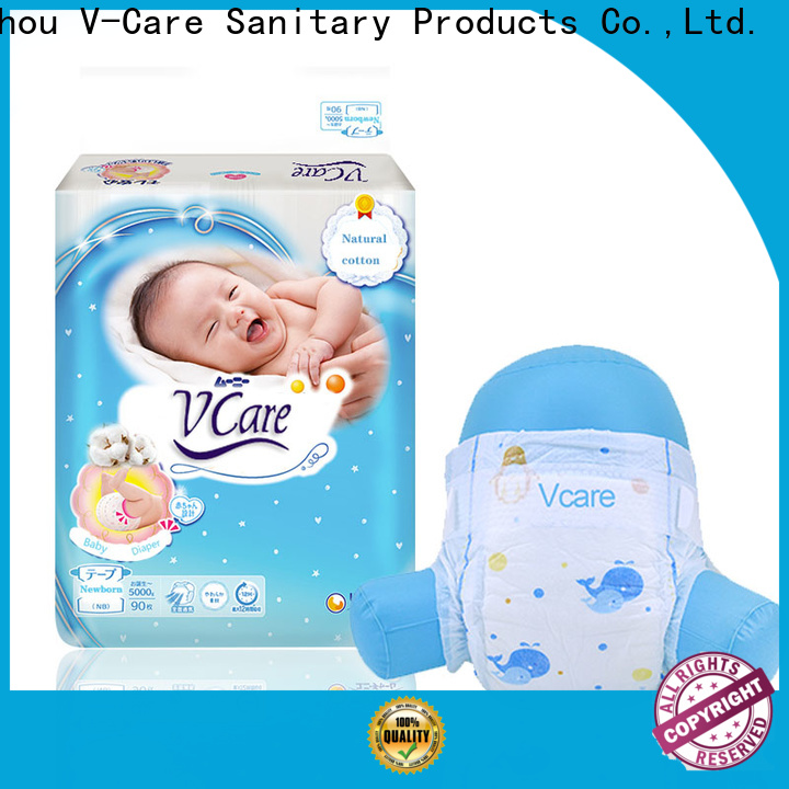 V-Care custom cheap infant diapers company for baby