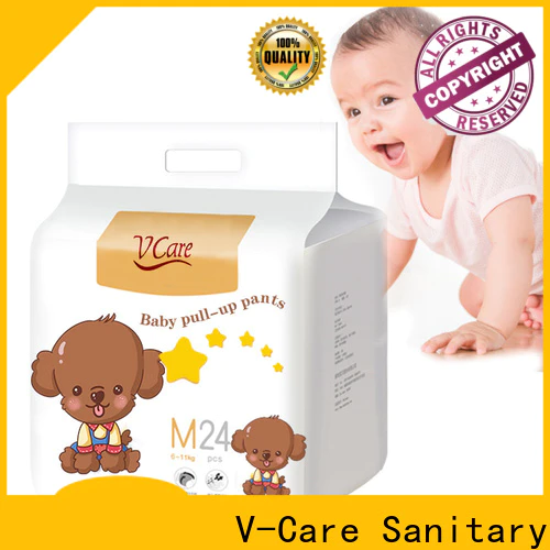 V-Care top baby pull ups diapers factory for sleeping