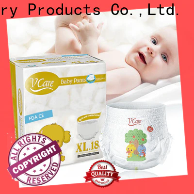V-Care custom baby diaper pants manufacturers for business