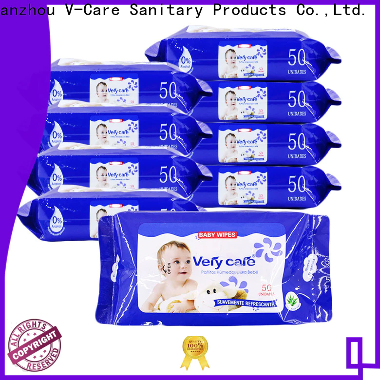 V-Care latest cleaning wet wipes company for women