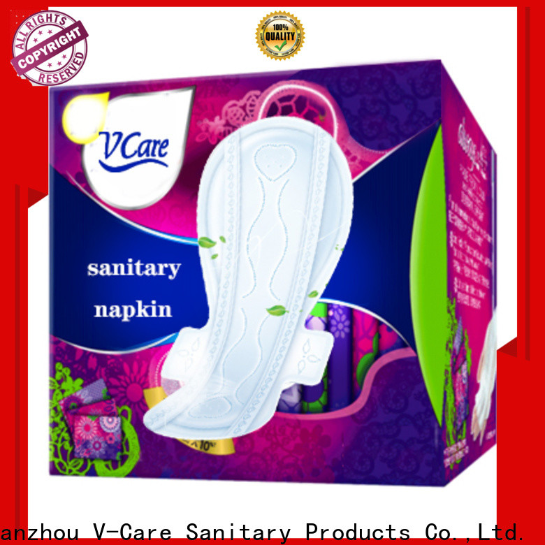 V-Care night new sanitary pads with custom services for sale