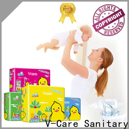V-Care new born baby diapers company for sleeping
