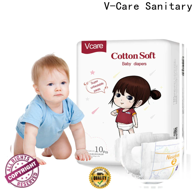 V-Care newborn disposable nappies manufacturers for children