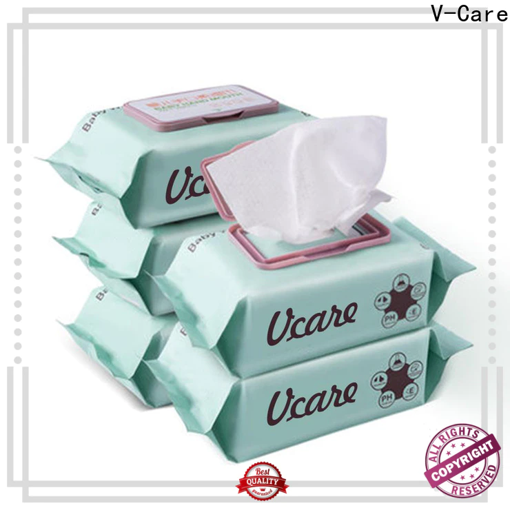 V-Care wet wipes wholesale factory for baby