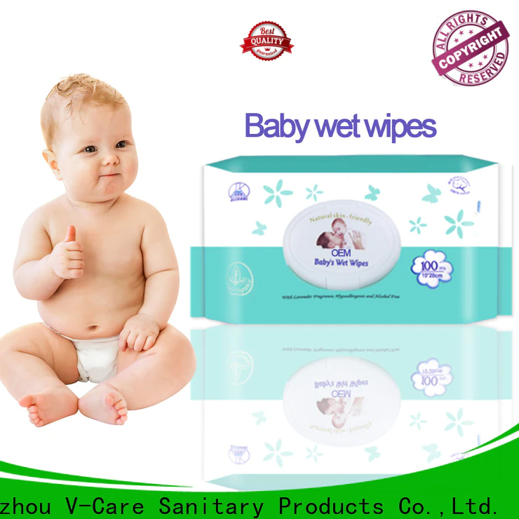 V-Care cleaning wet wipes company for men
