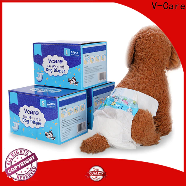 V-Care latest disposable pet diapers manufacturers for dogs