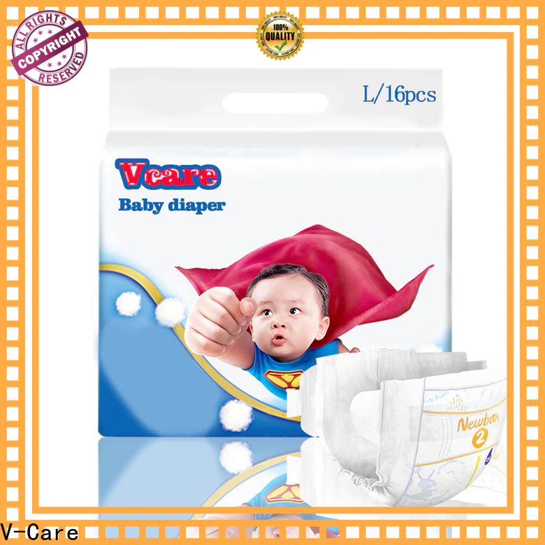 V-Care superior quality best newborn baby nappies manufacturers for infant