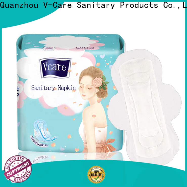 V-Care ultra thin good sanitary pads factory for ladies