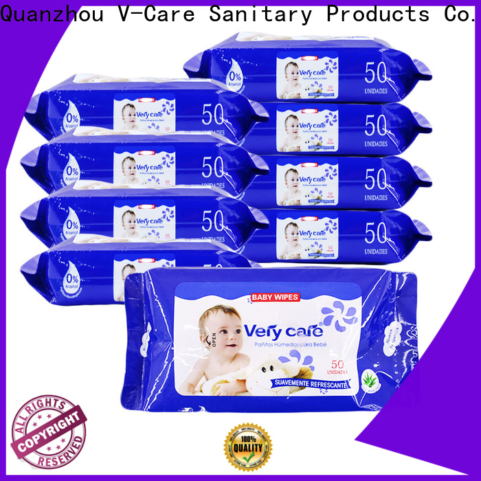 V-Care oem wet wipes manufacturer company for men