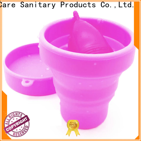 V-Care cheap menstrual cup company for women