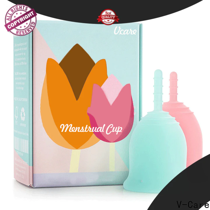 V-Care good selling period menstrual cup suppliers for women