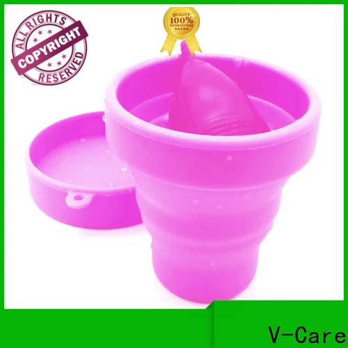 V-Care top menstrual cup supply for business