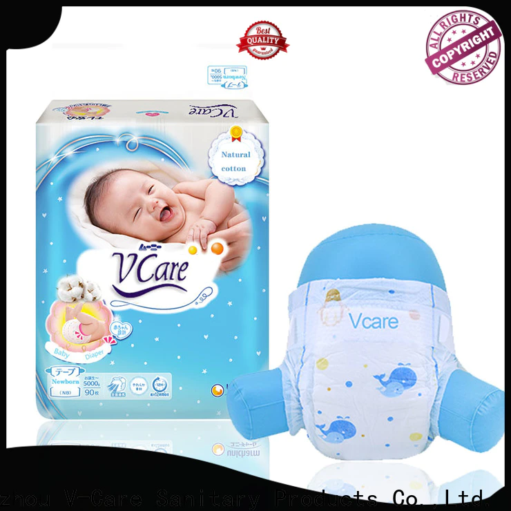 V-Care custom top baby diapers supply for sleeping