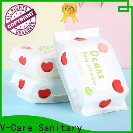 V-Care wet wipes manufacturer factory for baby