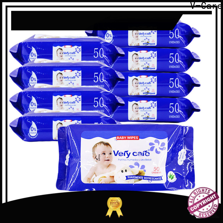 V-Care custom wet wipes company for adult