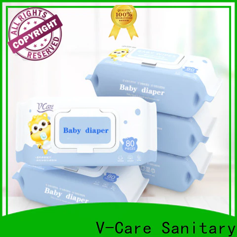 V-Care wet tissue factory for baby
