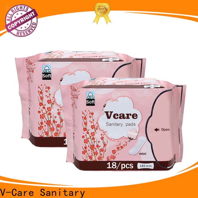 V-Care wholesale low price sanitary pads factory for women