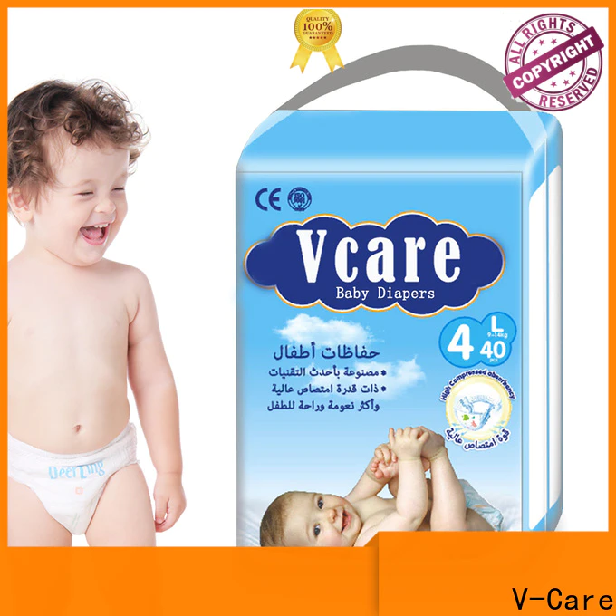 V-Care professional best disposable baby diapers company for baby