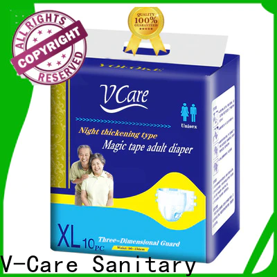 V-Care wholesale adult disposable diapers with custom services for adult