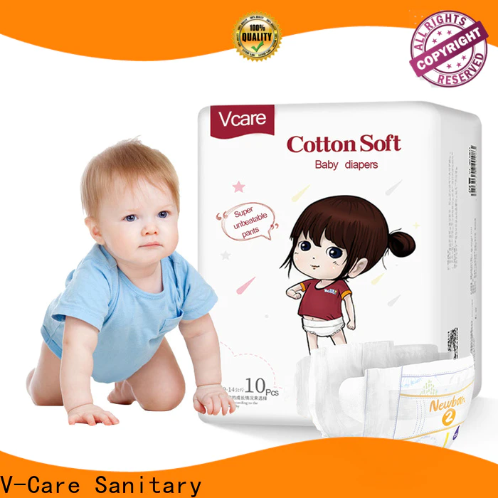 V-Care disposable baby diapers factory for children
