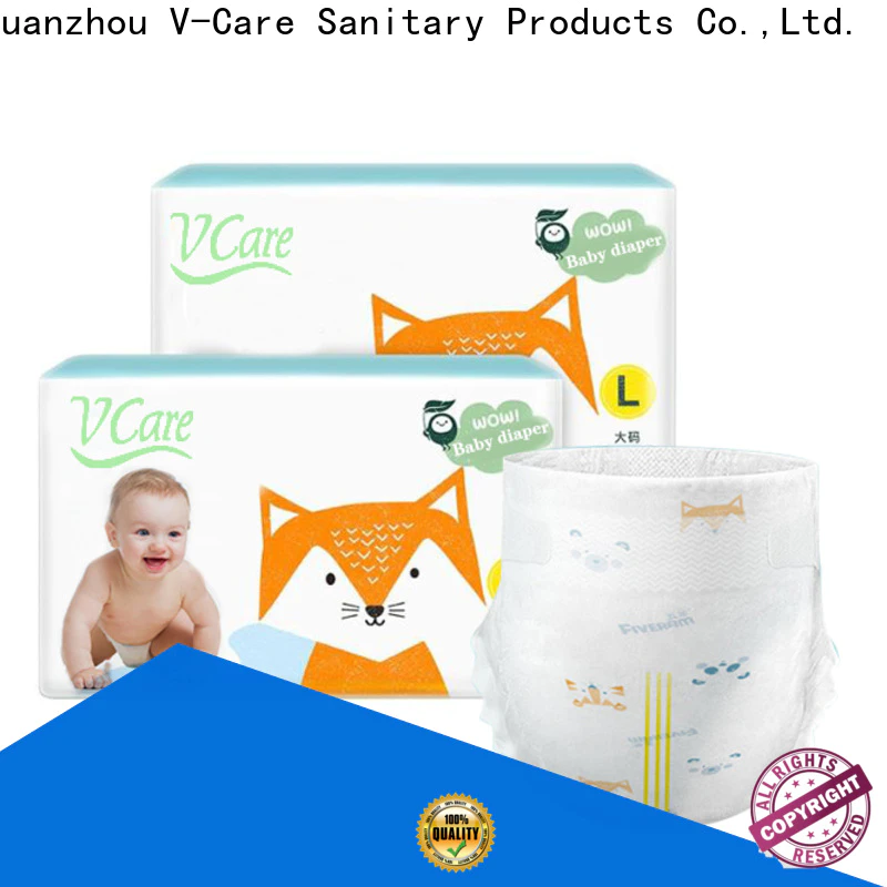 V-Care disposable baby nappies suppliers for sleeping