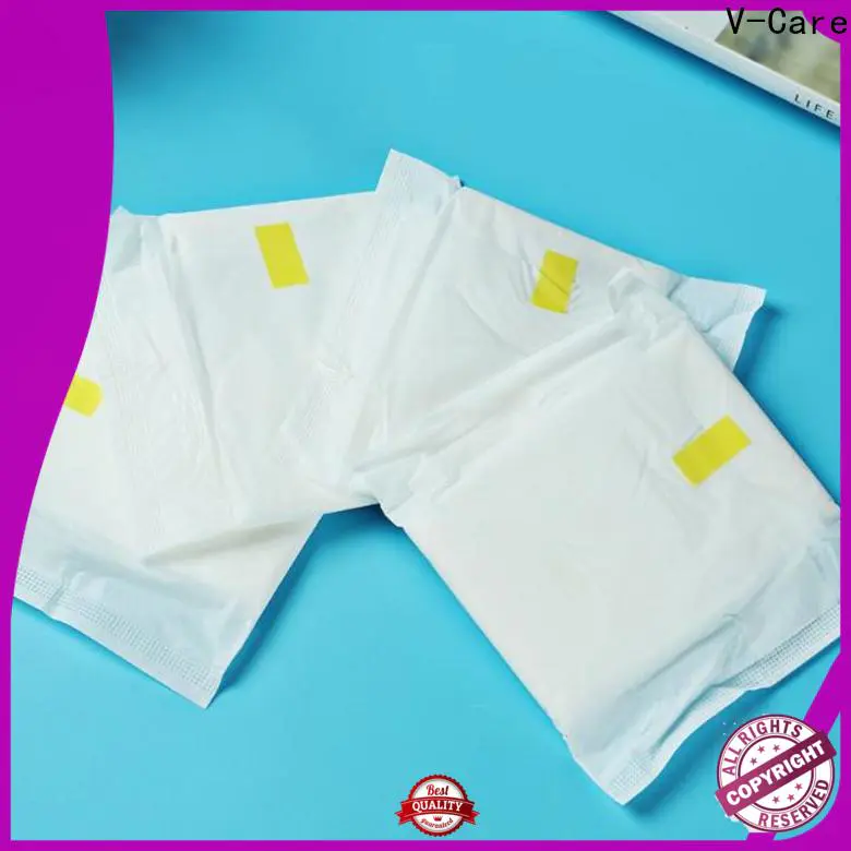 V-Care custom sanitary napkins with custom services for women