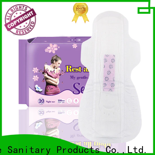 new wholesale sanitary pads with custom services for ladies
