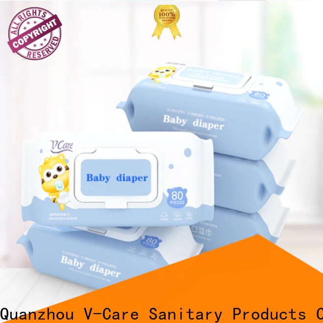 V-Care oem cleaning wet wipes suppliers for adult